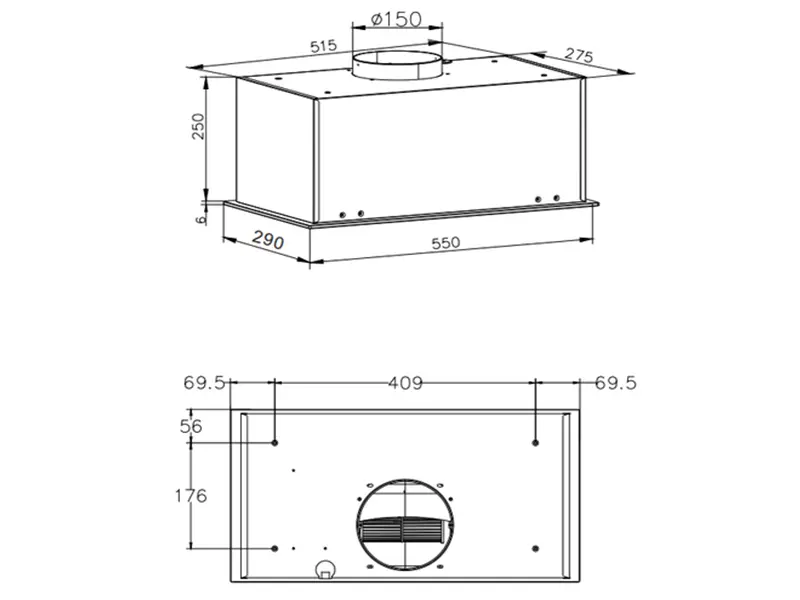 Кухонна витяжка Hansa - OMP6553WGH - 35
