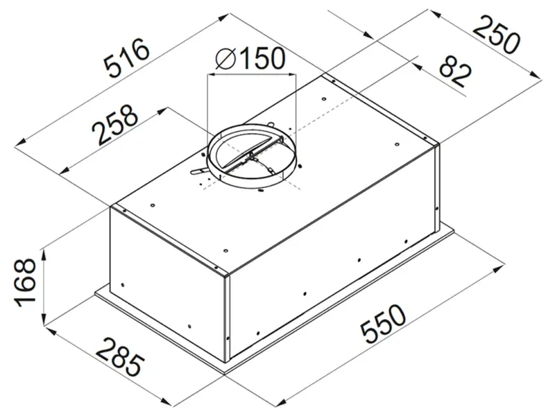 Кухонна витяжка Hansa - OMC6272BH - 3