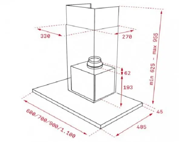Кухонна витяжка Teka - DLH 786 T (40487181) - 8