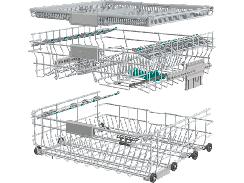 Посудомийна машина вбудована Gorenje - GV 693 C 61 AD - 3