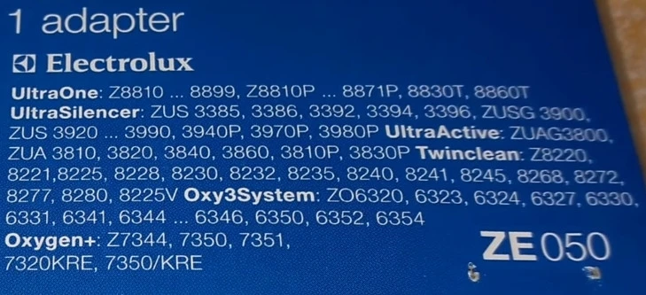 Аксесуар для техніки прибирання Electrolux - ZE 050 - 8