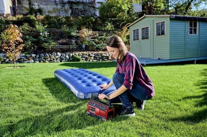 Компресор автомобільний гібридний Einhell PRESSITO 18/25 Hybrid, PXC, 230/18В, 11бар, 25л/хв, вис. і - 2