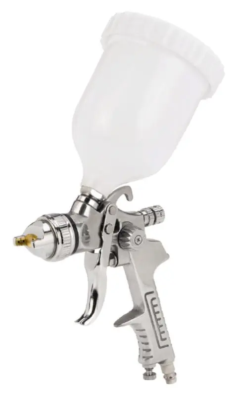 Фарборозпилювач Einhell пневматичний верхній бак, 0.6л