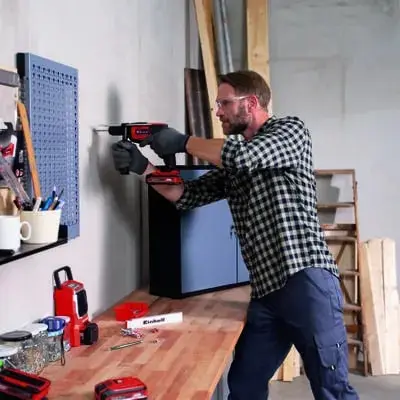 Дриль ударний акумуляторний Einhell PXC TC-ID 18 Li-Solo PXC 18В ШЗП 13мм 2600об/хв 1.6кг без АКБ та - 2