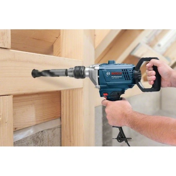 Дриль ударний Bosch Professional GBM 1600 RE 850Вт зубчастий патрон 1-16мм 630об/хв 3кг - 2