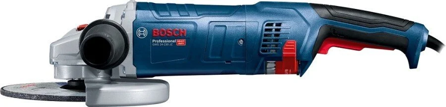 Шліфмашина кутова Bosch Professional GWS 24-230 JZ 230мм 2400Вт 6500об/хв 5.8кг плавн. пуск із систе - 2