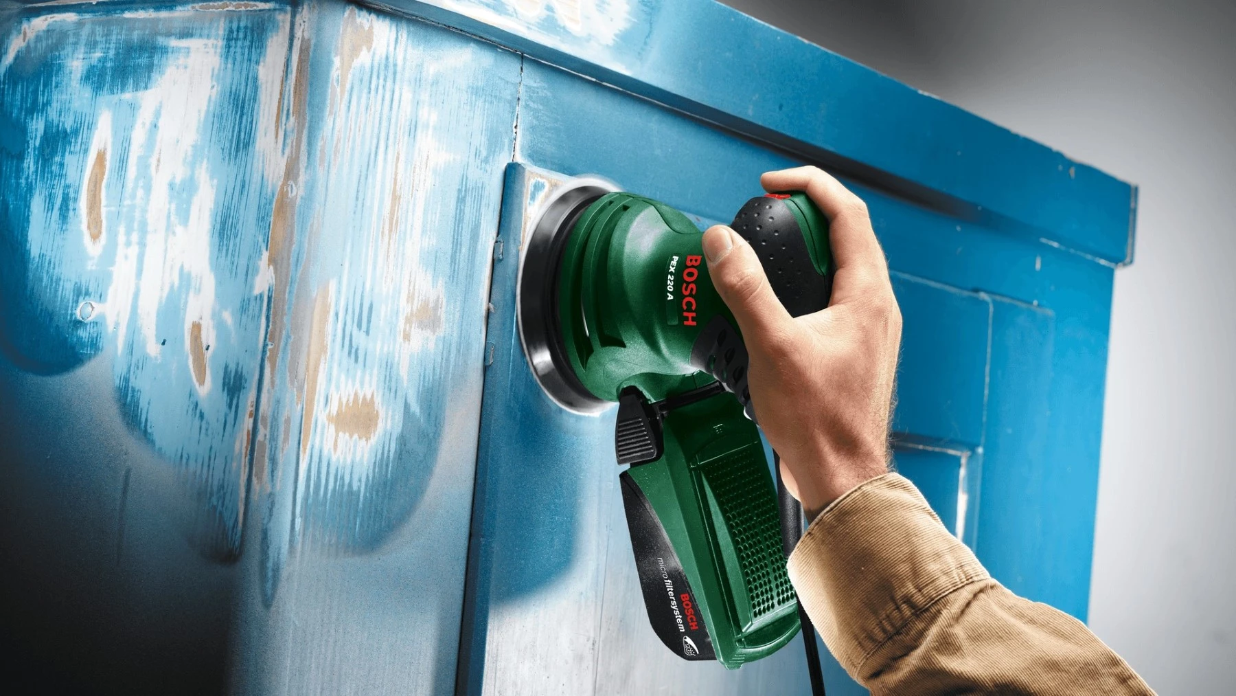 Шліфмашина ексцентрикова Bosch PEX 220 A 200Вт 125мм 24000об/хв 1.2кг - 2