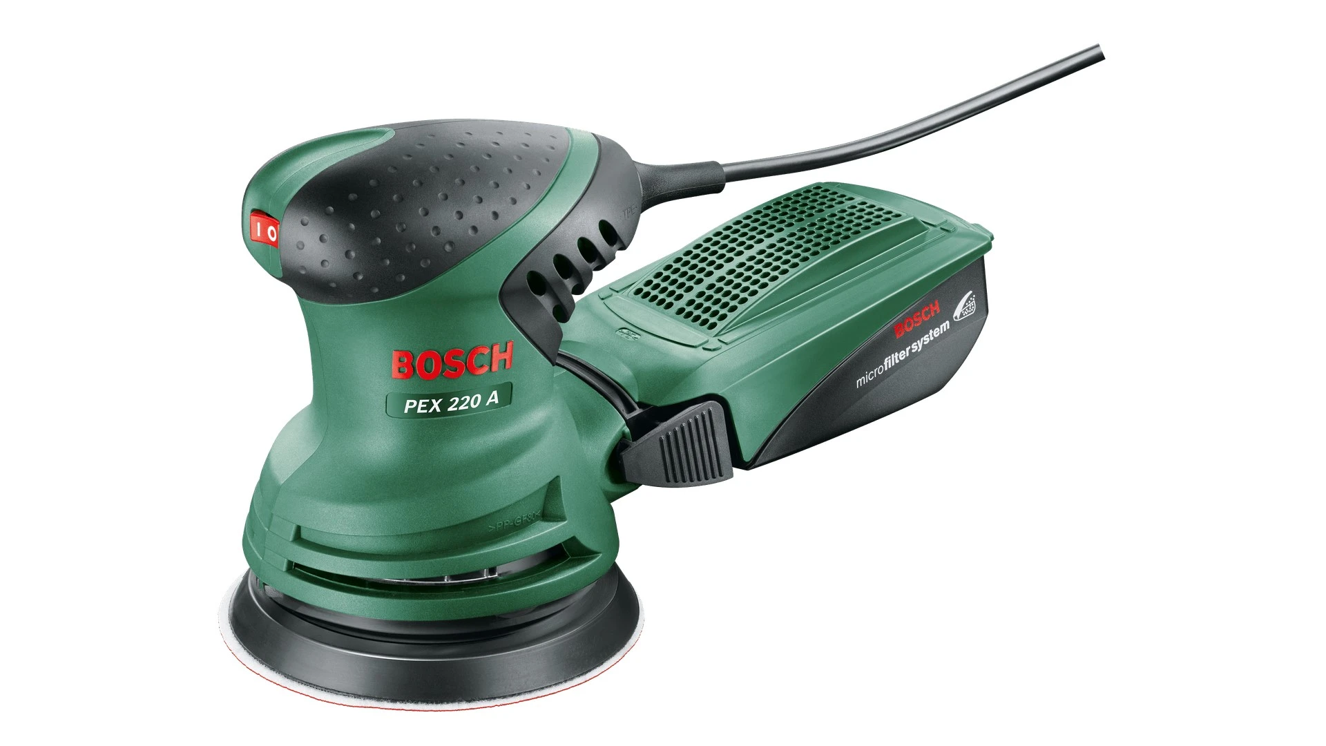 Шліфмашина ексцентрикова Bosch PEX 220 A 200Вт 125мм 24000об/хв 1.2кг