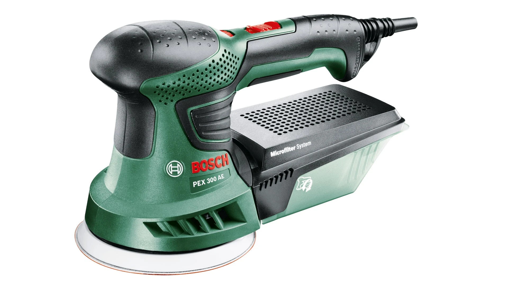 Шліфмашина ексцентрикова Bosch PEX 300 AE 200Вт 125мм 4000-24000об/хв 1.5кг