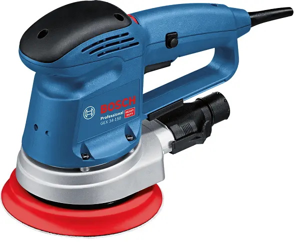 Шліфмашина ексцентрикова Bosch Professional GEX 34-151 340Вт 150мм 12000об/хв 2.4кг