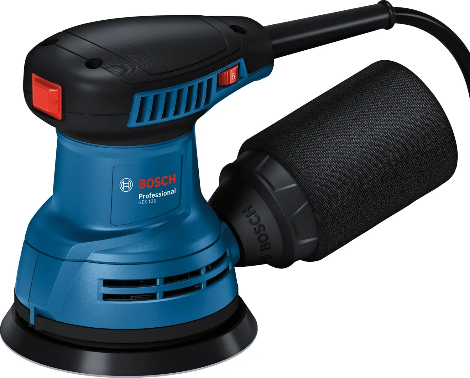 Шліфмашина ексцентрикова Bosch Professional GEX 125 250Вт 125мм 7500-12000об/хв 1.4кг