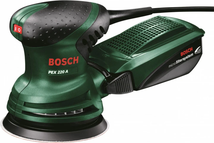 Шліфмашина ексцентрикова Bosch PEX 220 A 200Вт 125мм 24000об/хв 1.2кг