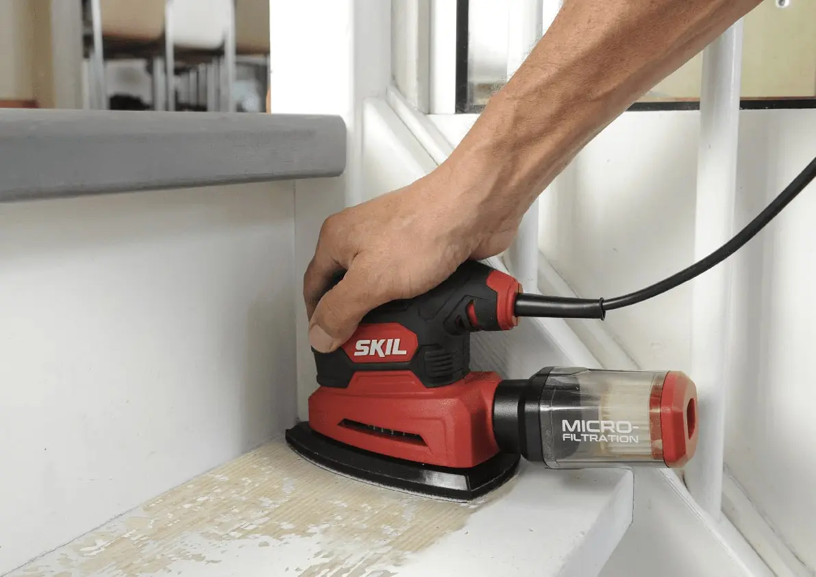 Шліфмашина вібраційна SKIL 7260 AA 100Вт платформа 151х102 24000кол/хв 0.8кг - 2