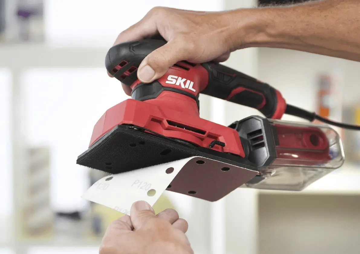 Шліфмашина вібраційна SKIL 7362 AA 280Вт платформа 92х185 14000-26000кол/хв 1.6кг - 2