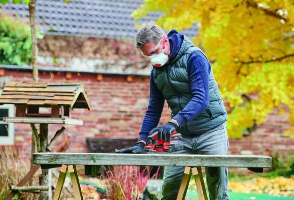 Шліфмашина вібраційна акумуляторна Einhell TC-OS 18/187LI-Solo 18В 187х97мм 1.16кг без АКБ та ЗП - 2