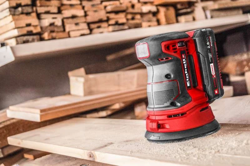 Шліфмашина ексцентрикова акумуляторна Einhell TE-RS 18 LI - Solo 18В 125мм 14000-22000кол/хв 1.2кг б - 2