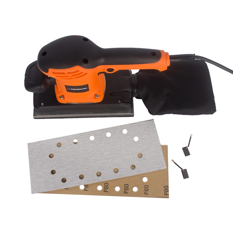 Шліфмашина вібраційна Tekhmann TOS-500 500Вт платформа 115х230 11000кол/хв 1.9кг - 2