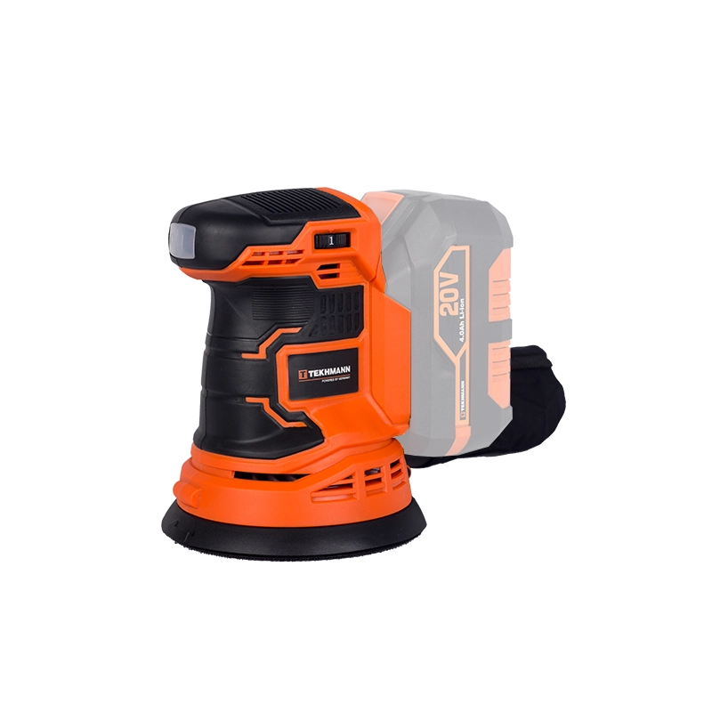 Шліфмашина ексцентрикова акумуляторнаTekhmann TCOS-125/i20 20В 125мм 0-9000об/хв без АКБ та ЗП - 2