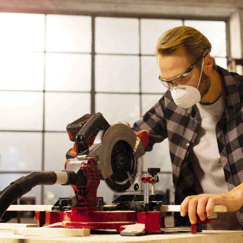 Пила торцювальна Einhell TE-MS 18/210LI - Solo акумуляторна PXC 18В диск 210х30мм 7кг LED лазер без - 2