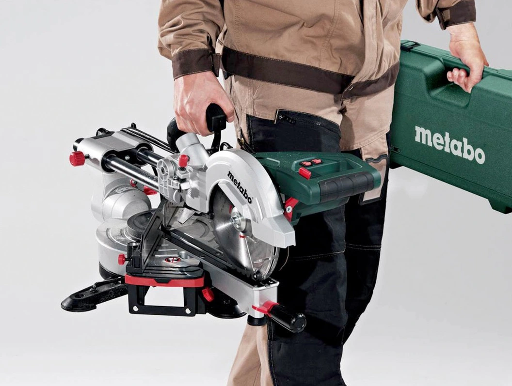Пила торцювальна Metabo KGSV 216M з протяжкою 1700Вт диск 216мм 13.5кг - 2