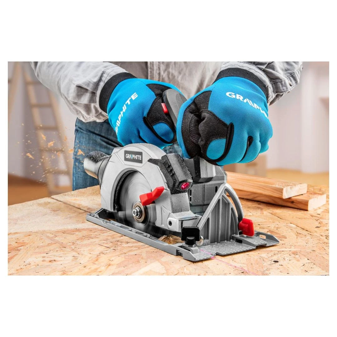 Пила дискова акумуляторна GRAPHITE Energy+ 18В 150х10мм 2.77кг без АКБ та ЗП - 2