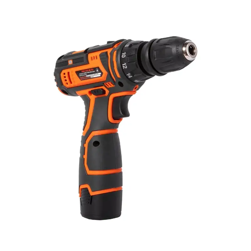 Шурупокрут-дриль акумуляторний Tekhmann TCD-12/2 BS Kit 12В 1х2А·год 30Нм 0-400·1400об/хв 1кг кейс з - 2