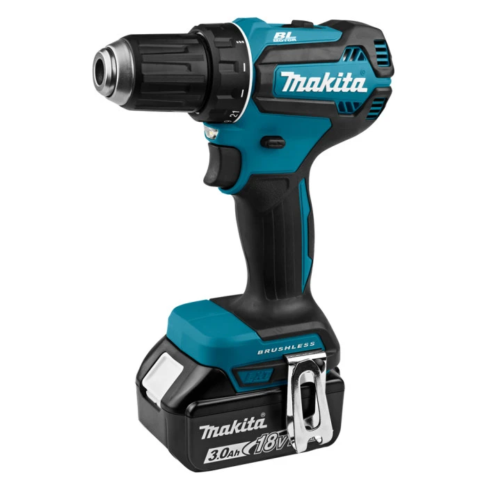 Шурупокрут-дриль акумуляторний Makita DDF485SFJ 18B 1х3А·год 27-50Нм 0-500·0-1900об/хв кейс 1.7кг - 2