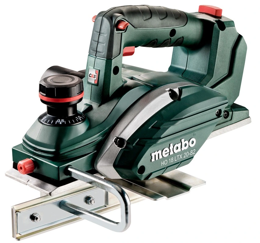 Рубанок акумуляторний Metabo HO 18 LTX 20-82LI-Power 18В 82мм стругання до 2мм паз 9мм 2.9кг без АКБ