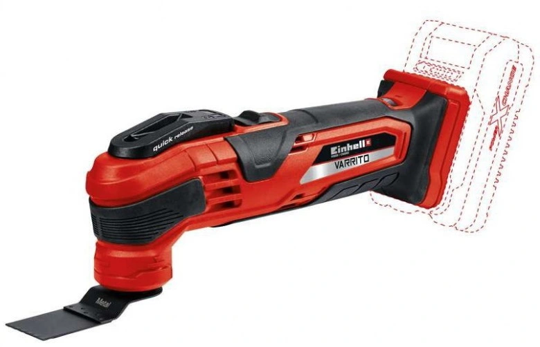 Багатофункціональний інструмент Einhell VARRITO акумуляторний PXC 18В 22000-40000об/хв 1кг без АКБ т - 2