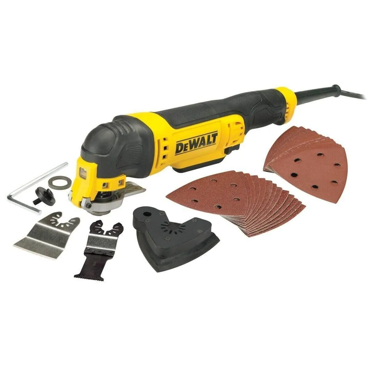Багатофункціональний інструмент мережевий DeWalt 300Bт 0-22000кол/хв 1.5кг - 2