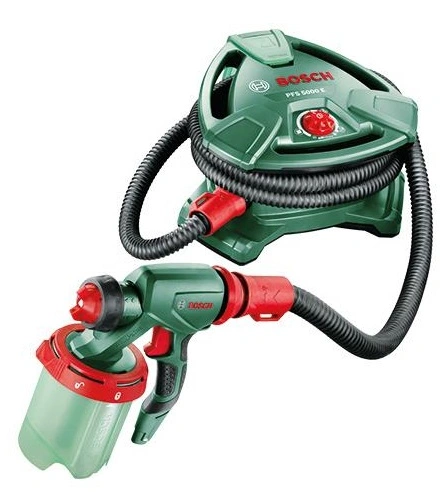 Фарборозпилювач Bosch PFS 5000 E 1200Вт 500 мл/хв 3м кв·хв дод. контейнер та мішалка 4.8кг