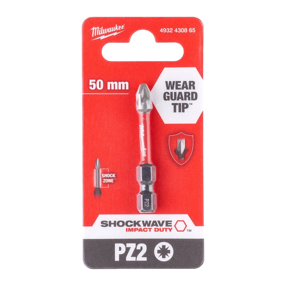 Біта Milwaukee Shockwave, PZ2х50мм - 2