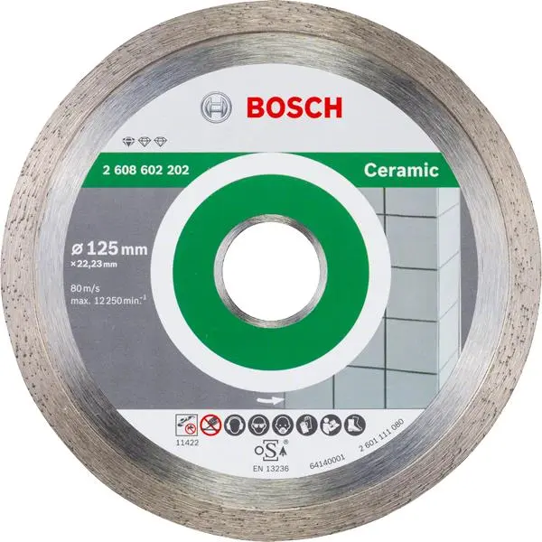 Диск алмазний Bosch Professional Standard for Ceramic 125х22.2мм