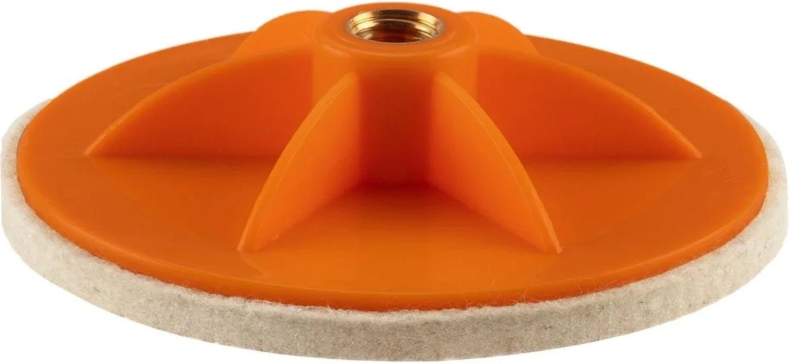 Диск полірувальний Neo Tools, губка середньої твердості , M14, 75x10мм