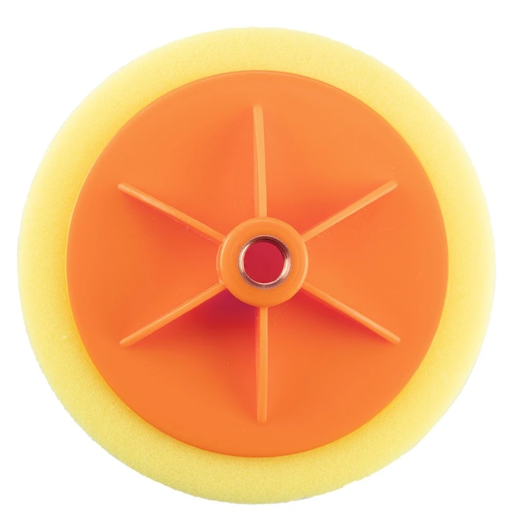 Диск полірувальний Neo Tools, твердая губка, M14, 150x50мм - 2