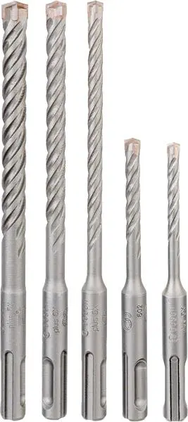 Набір бурів по бетону Bosch Professional SDS-Plus, 5-10мм, кейс 5шт