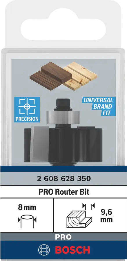 Фреза для вибірки паза Bosch Professional Std S8 D31.8 L12.5 - 2