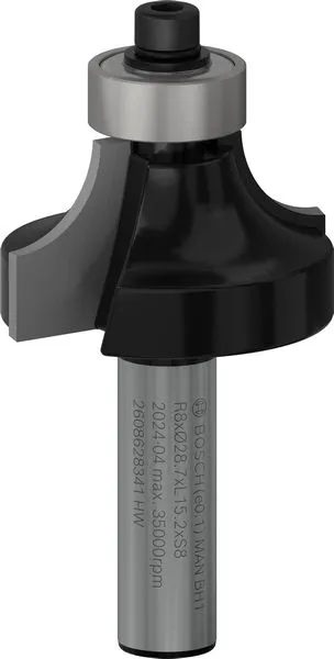 Фреза карнизна Bosch Professional Std S8 R8 L15.2