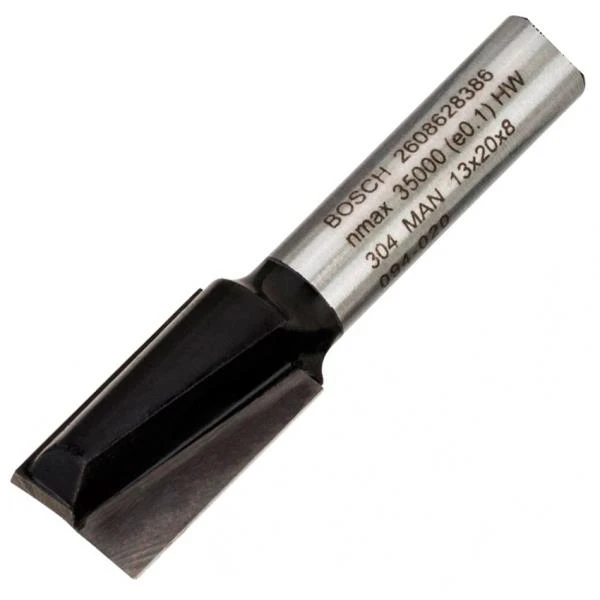 Фреза пазова Bosch Professional з двома лезами Std S8 D13 L20