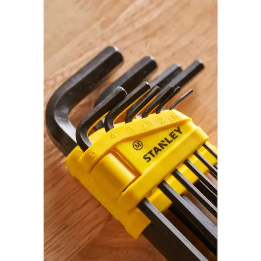 Ключі шестигранні Stanley, набір 10шт, 1.5-10мм - 6