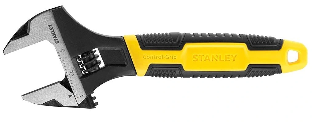 Ключ розвідний Stanley MaxSteel, CrV, 200мм, робочий діапазон 0-24мм