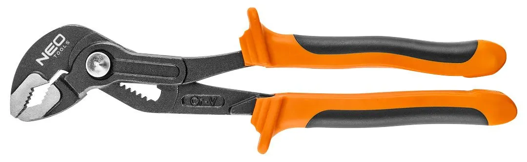 Кліщі переставні Neo Tools, 45°, робочий діапазон 0-36мм, 240мм - 2
