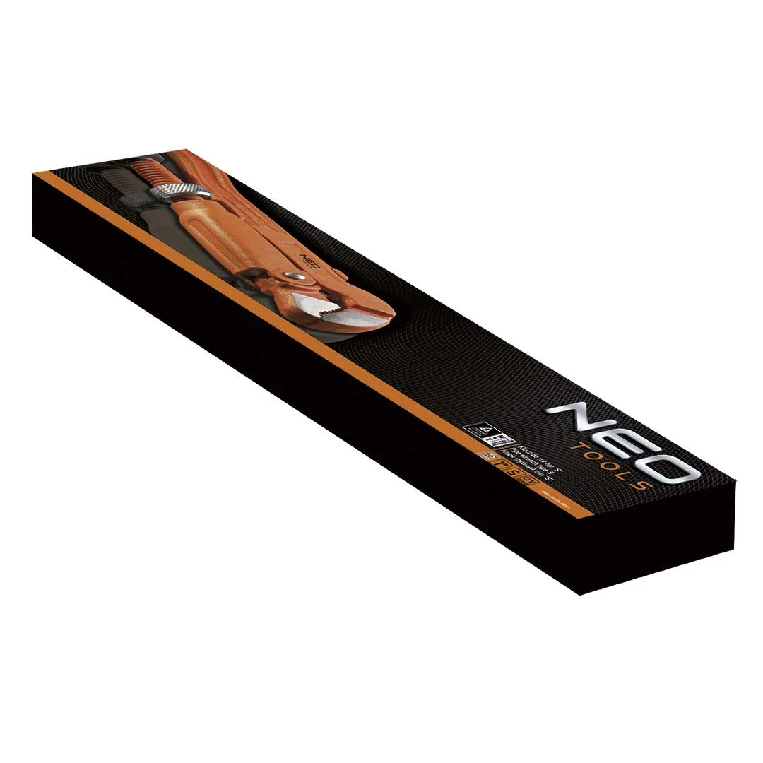 Ключ трубний Neo Tools, 45°, робочий діапазон 0-26мм, 330мм - 2