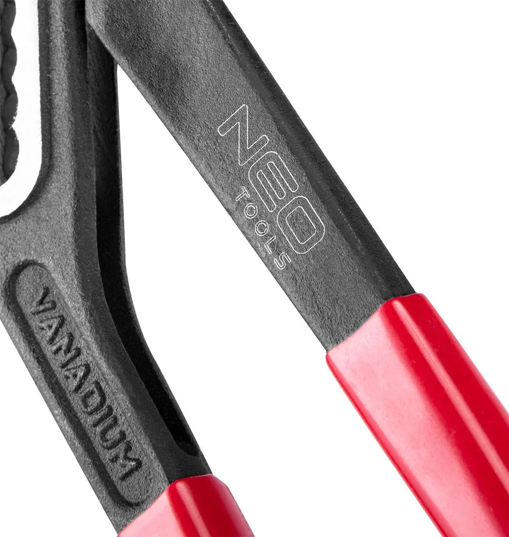 Кліщі переставні Neo Tools, 45°, робочий діапазон 0-45мм, 300мм - 5