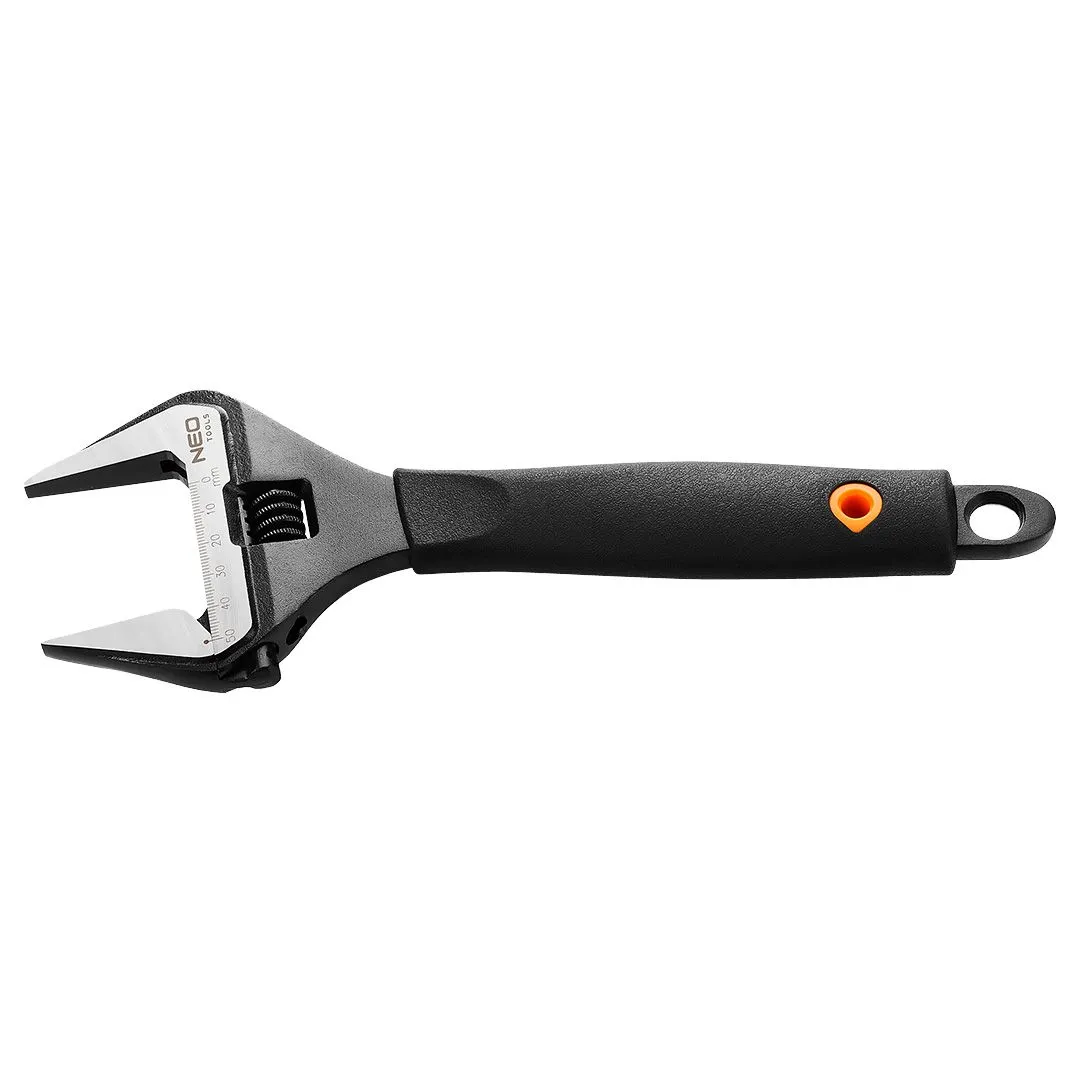 Ключ розвідний Neo Tools, кований, CrV, 250мм, робочий діапазон 0-50мм - 2