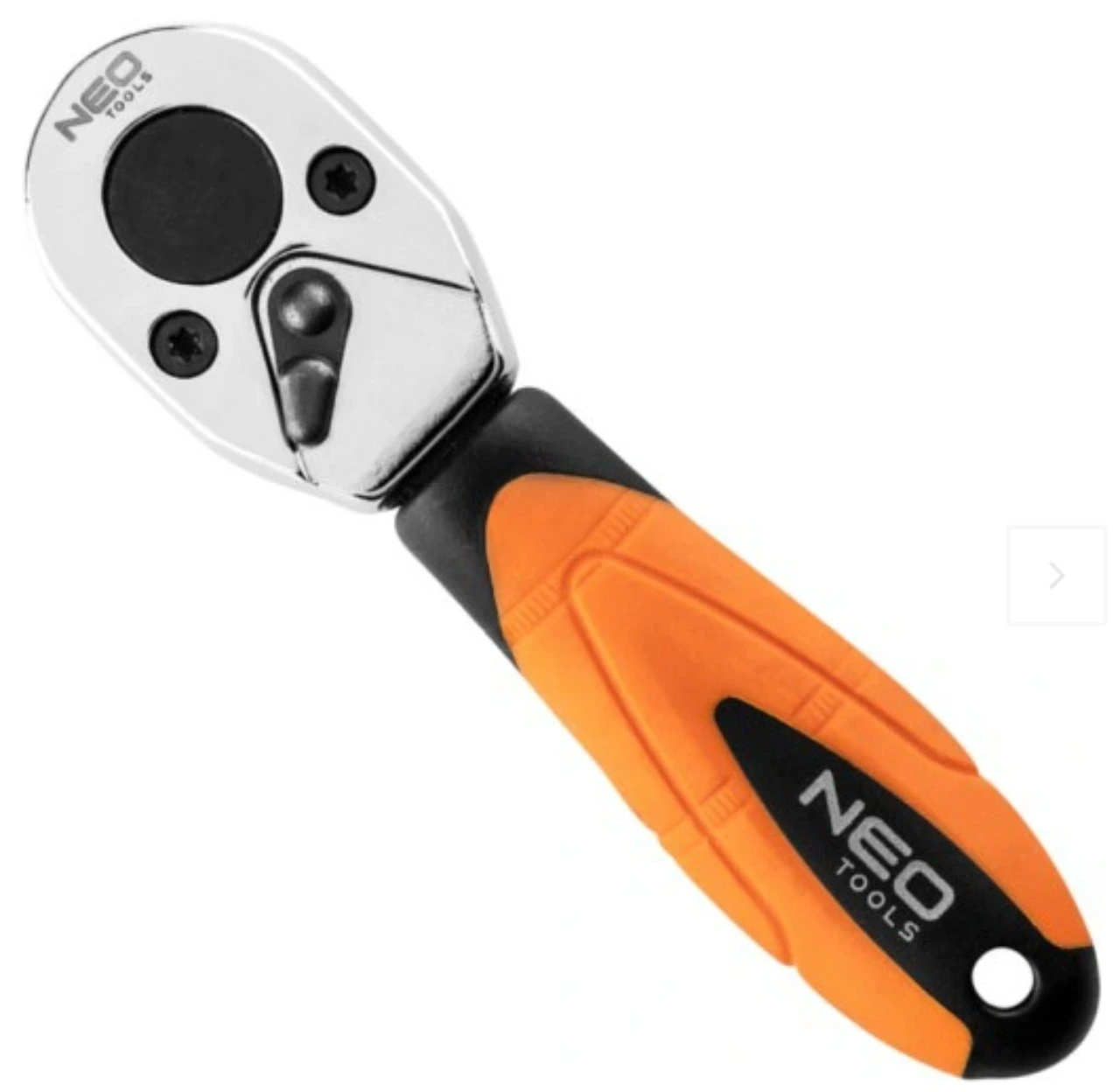 Ключ-тріскачка Neo Tools, 1/4", 48 зубців, CrV, 105мм - 2