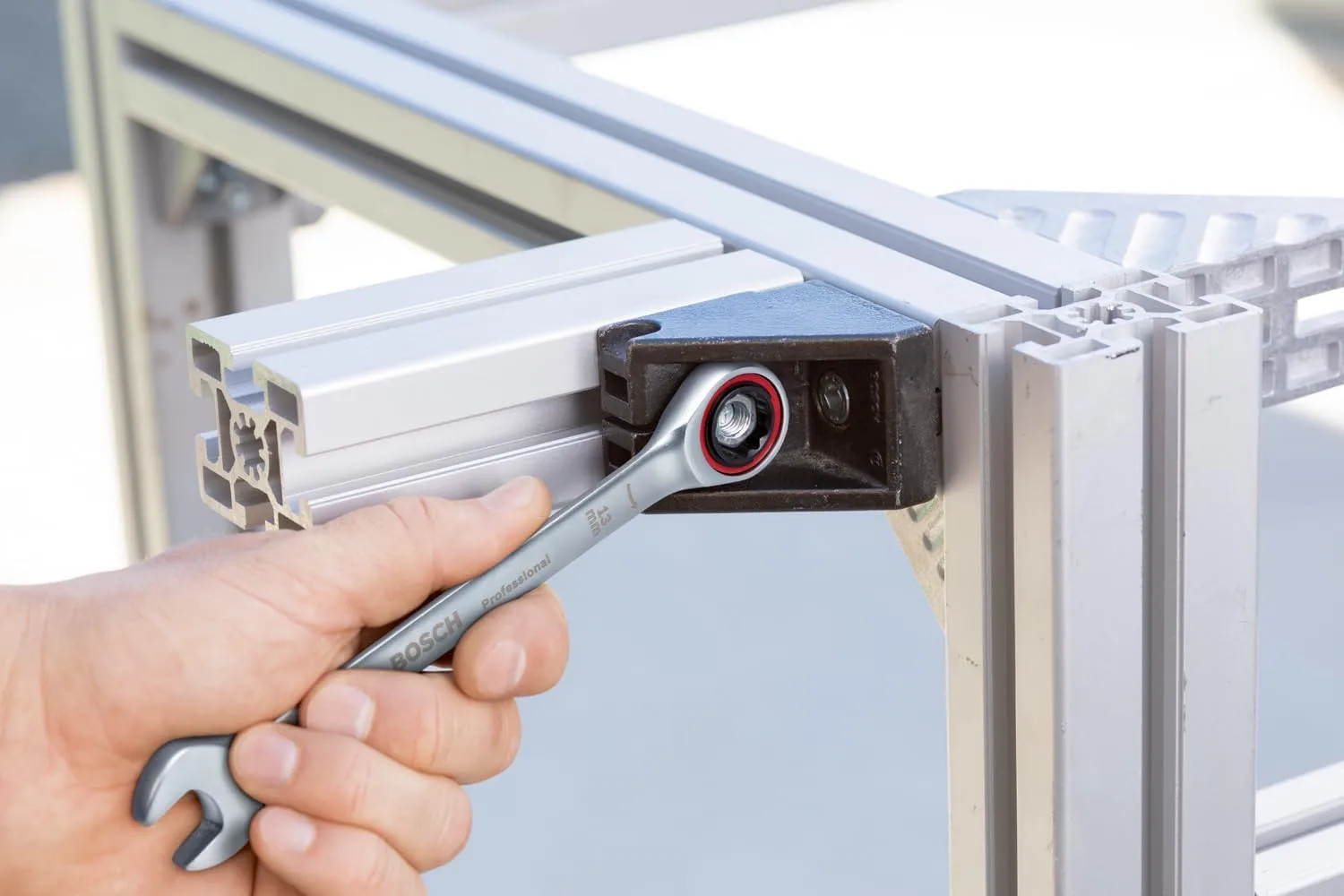 Ключі комбіновані Bosch Professional, 8,10,13,17,19мм, набір 5шт - 2