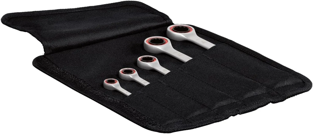 Ключі комбіновані Bosch Professional, 8,10,13,17,19мм, набір 5шт - 5