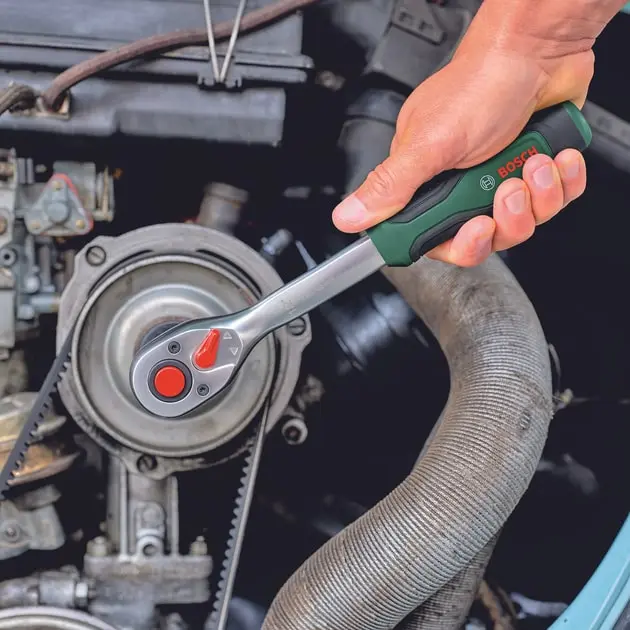 Ключ-тріскачка Bosch, 1/2", 72 зубців - 2