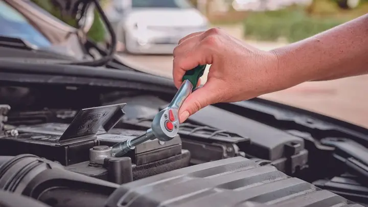 Ключ-тріскачка Bosch, 1/4", 72 зубців - 5